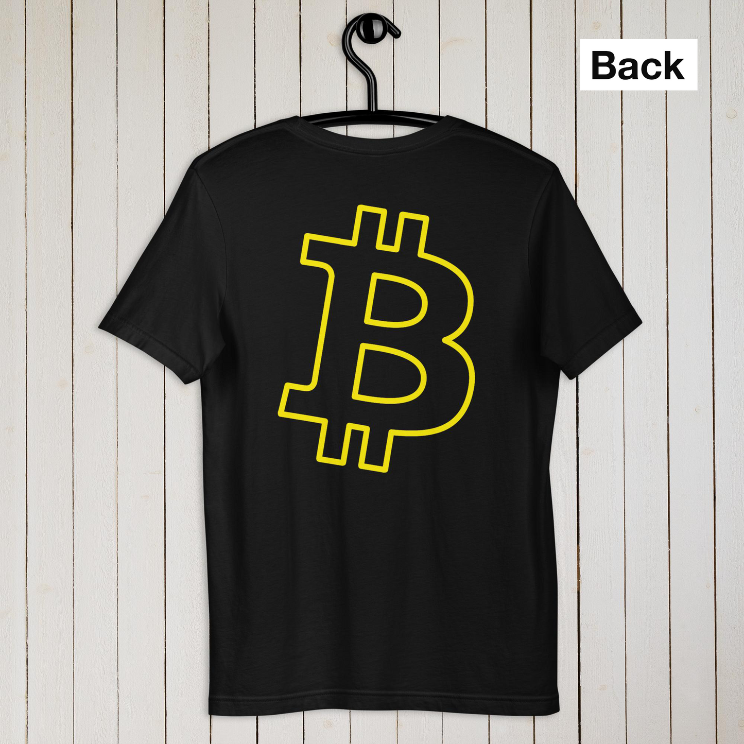 Yellow Bitcoin T-Shirt