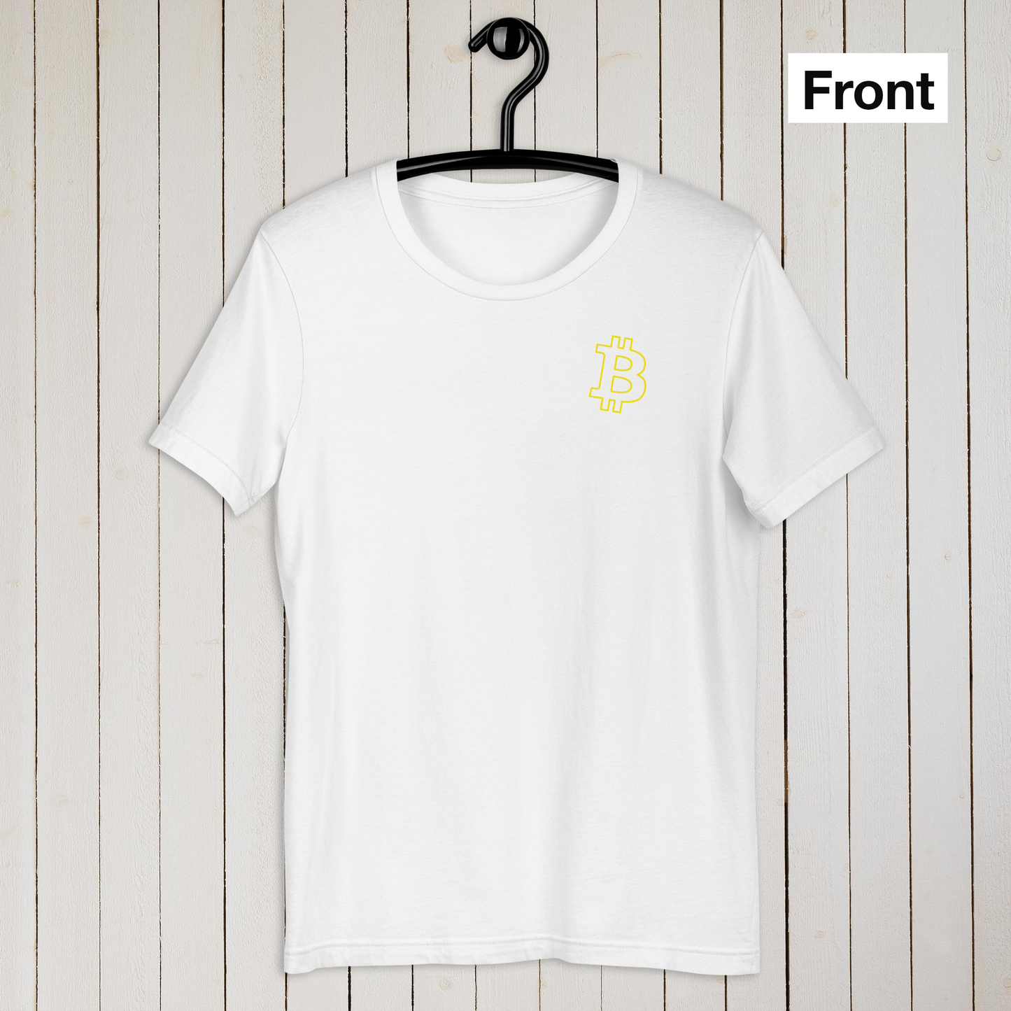Yellow Bitcoin T-Shirt