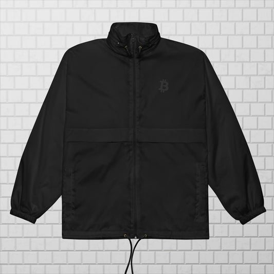 Bitcoin STEALTH Embroidered Windbreaker