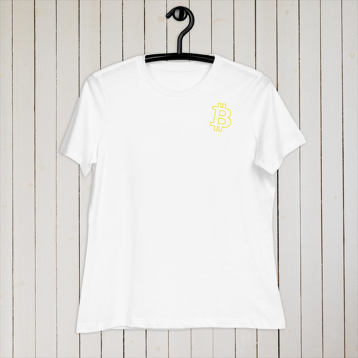 Bitcoin Yellow Women's T-Shirt